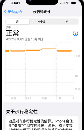 武江iPhone手机维修如何在iPhone开启'步行稳定性通知'