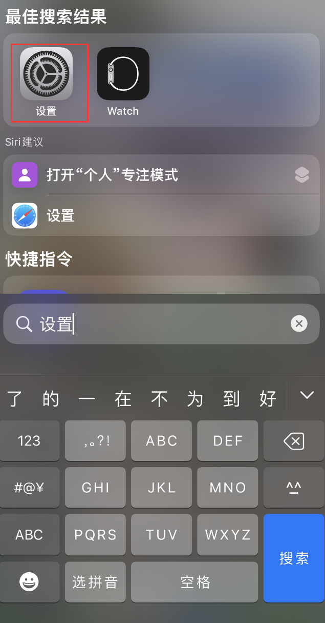 武江苹果手机维修分享：iPhone 找不到“设置”或“App Store”怎么办？ 