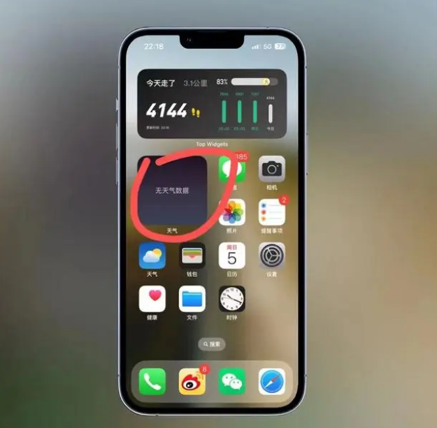 武江苹果手机维修分享:iOS16主屏幕天气小组件无法正常工作怎么办？ 