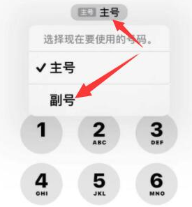 武江苹果14维修店分享iPhone 14 Pro Max使用副卡打电话的方法 